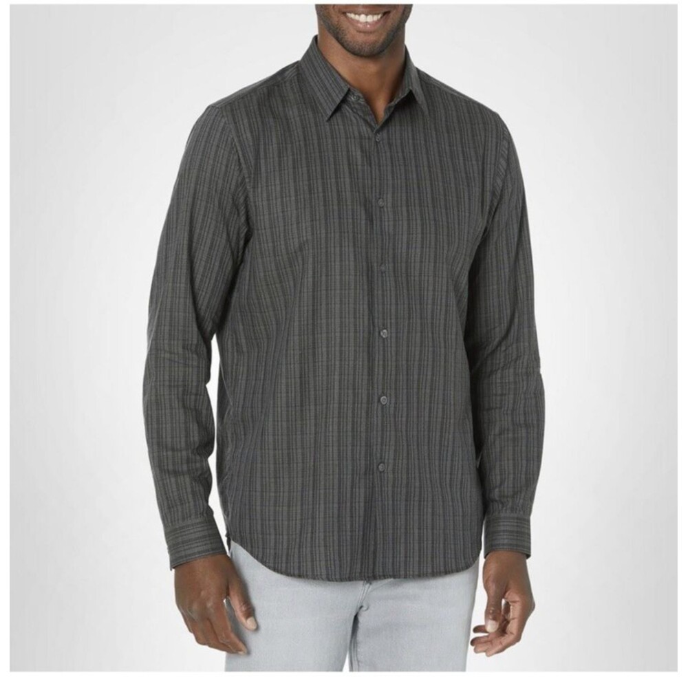 Theory Men's Irving Arch Flanella Olive Size XS NWT - Picture 4 of 13